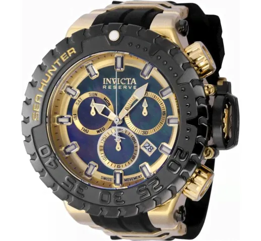 Invicta Reserve Sea Hunter Золотистый Корпус Мужские Часы 57 мм - 41006