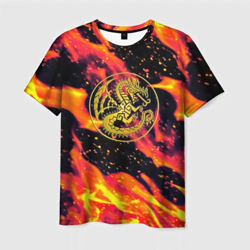 Футболка Monster hunter fire steel-1