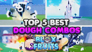 I Used My Top 5 BEST DOUGH Combos For Bounty Hunting In Blox Fruits...