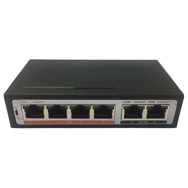 HN-POE204 PoE коммутатор Hunter (4-port PoE)