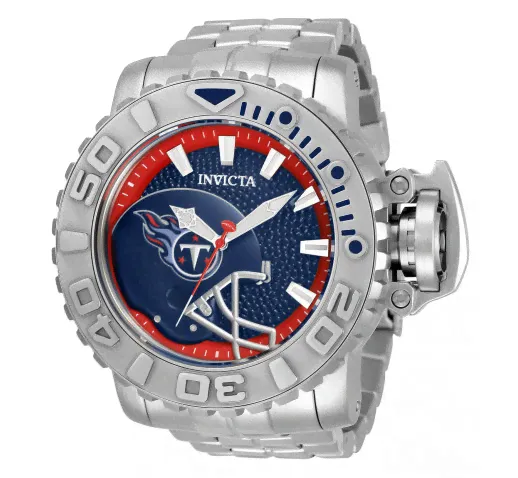 Invicta Sea Hunter NFL Tennessee Titans Мужские Механические Часы 58мм - 33043