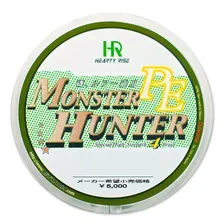 Плетеный шнур Hearty Rise Monster Hunter X4 Зеленый #1.2/12lb 150м