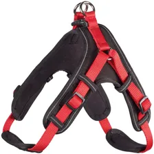 Шлейка Hunter Neopren Vario Quick нейлон/неопрен красный/черный L (67-80)/2,5 см