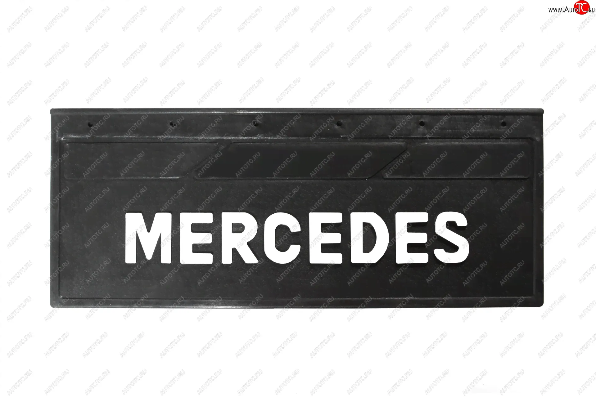 Комплект брызговиков (MERCEDES 660х270 резина) Seintex Changan Hunter Plus пикап (2022-2024)