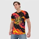Футболка Monster hunter fire steel