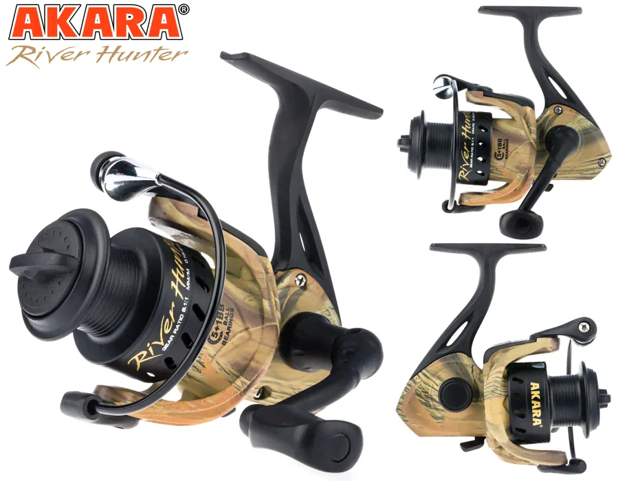 Катушка безынерционная Akara River Hunter-0