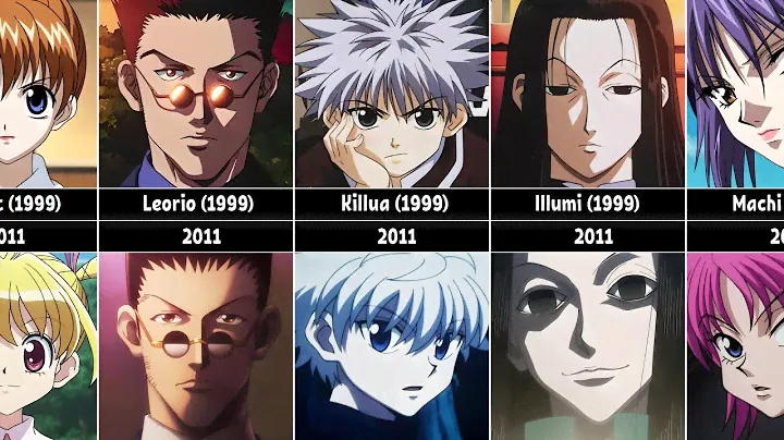 Hunter x Hunter Characters Changes After Remake (1999 vs 2011)