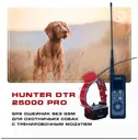 GPS ошейник для охоты Hunter DTR 25000 PRO с импульсом