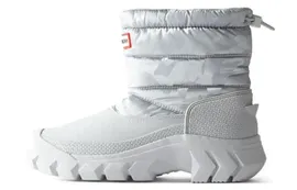 HUNTER Snow Boots Women's Gray