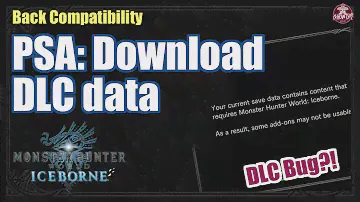 Iceborne | PSA Download DLC Files