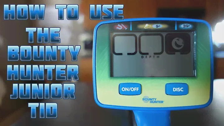 How to Use the Bounty Hunter Junior TID Metal Detector