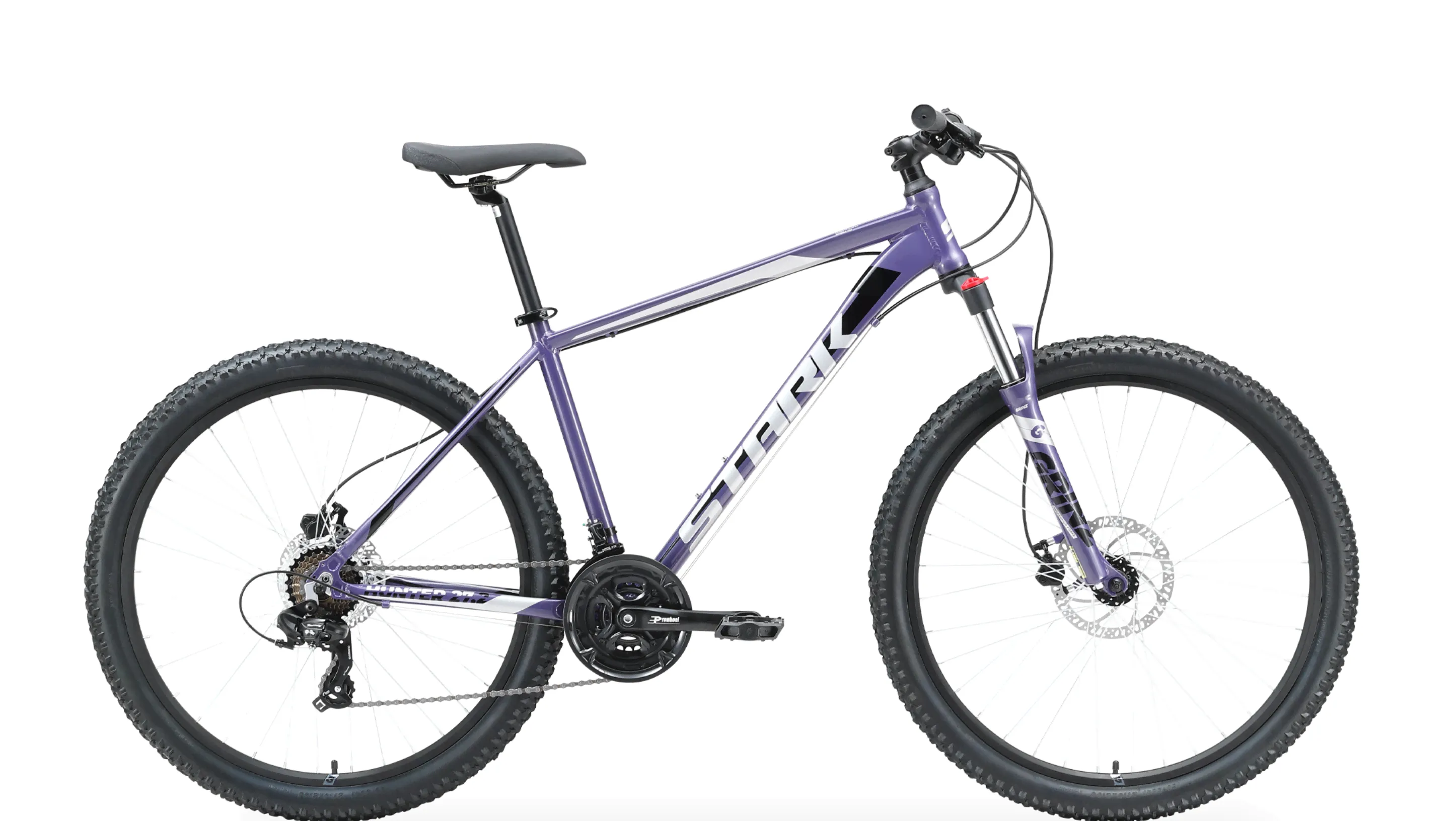 Велосипед Stark'23 Hunter 27.2 HD фиолетовый/серый/черный 20"-0