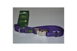 Ошейник для собак HUNTER ALU-STRONG L (45-65 см), нейлон/фиолетовый