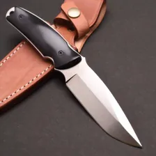 Туристический нож G.Sakai, Green Hunter Fixed, сталь VG-10, черный micarta, в подарочной картонной коробке
