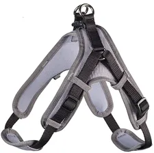 Hunter шлейка д/соб. Neopren Vario Quick XL (79-100)/2,5 см нейлон/неопрен черный/серый